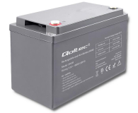 Qoltec Akumulator AGM 12V 100Ah max 1200A - 1080482 - zdjęcie 2